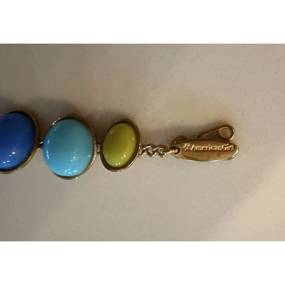 American Girl doll 18” Doll Bracelet Marked American girl On Gold Tag